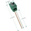 SONKIR Soil pH Meter, MS02 3-in-1 Soil Moisture/Light/pH Tester Gardening Tool Kits for Plant Care, Great for Garden, Lawn, Farm, Indoor & Outdoor Use (Green) - Image 7