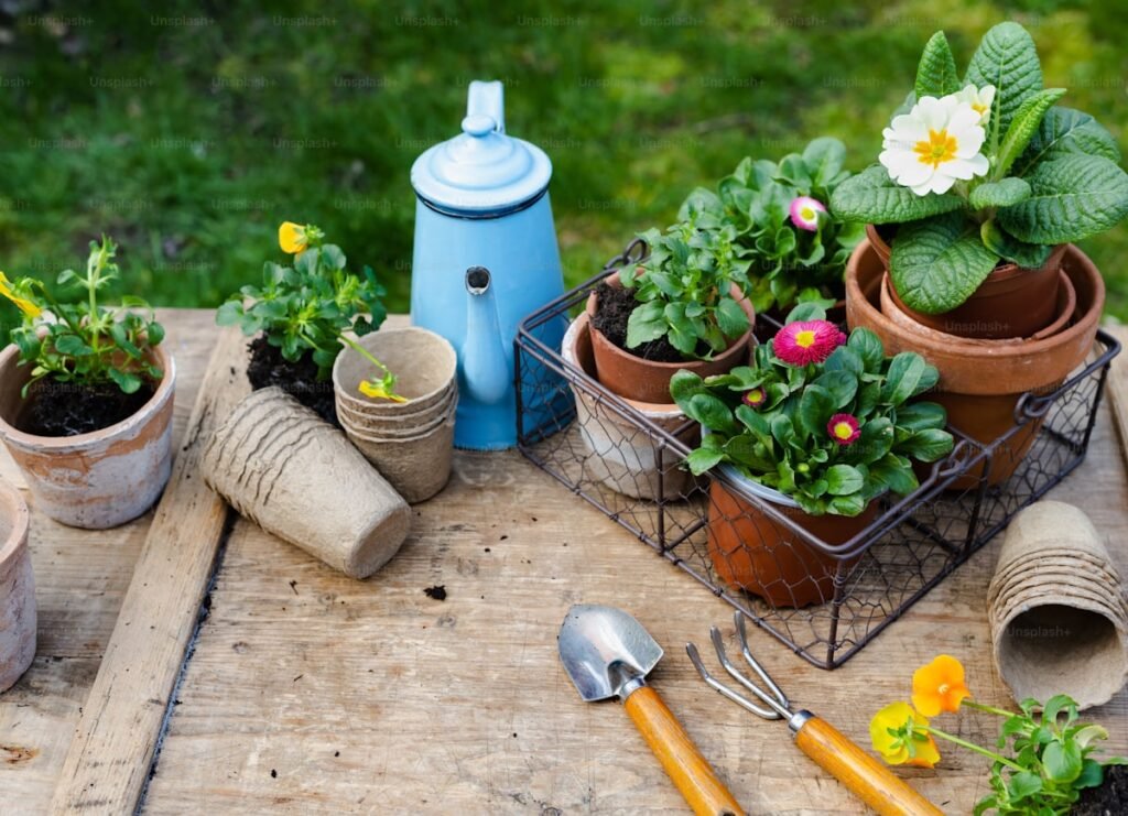 Gardening essentials, plant care, garden tools, soil & fertilizers, raised beds, outdoor décor, pest control, sustainable gardening, home gardening, urban farming
