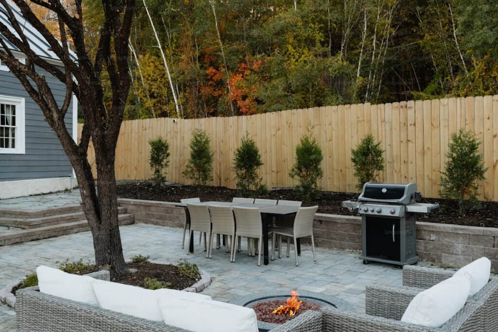 Outdoor living, patio furniture, backyard décor, garden essentials, fire pits, shade solutions, weather-resistant furniture, outdoor dining, relaxation spaces, entertaining outdoors