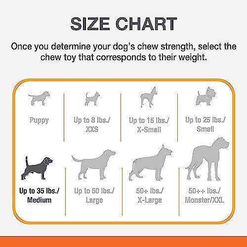 Nylabone Original Wishbone Power Chew Toy for Dogs, Dog Toys for Aggressive Chewers, Original Flavor, Medium - Up to 35 lbs, 1 Count - Image 6