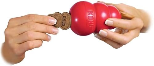 KONG Classic Dog Toy, Large Snacks Peanut Butter Snacks Large Dog Treats 11 Ounces, Combo Bundle - Image 4