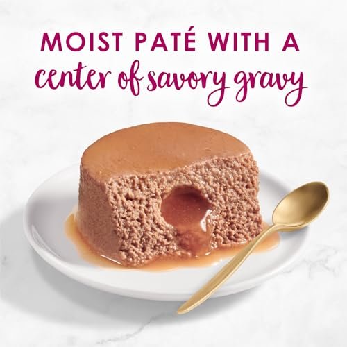 Purina Fancy Feast Pate Wet Cat Food Variety Pack, Savory Centers Pate With a Gravy Center - (2 Packs of 12) 3 oz. Pull-Top Cans - Image 4