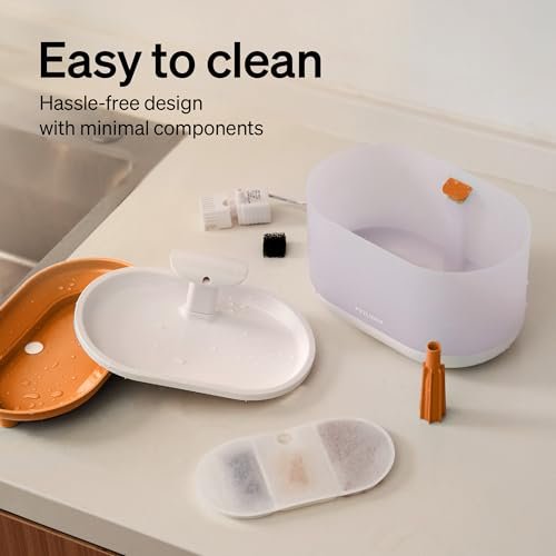 PETLIBRO Cat Water Fountain, 71fl oz/2.1L Ultra Quiet Pet Water Fountain for Cats Inside, BPA-Free, Two Flow Modes,Visible Water Level Dog Water Dispenser, Upgraded Cat Water Bowl with 4 Large Filters - Image 8