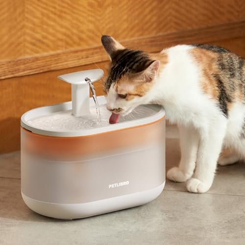 PETLIBRO Cat Water Fountain, 71fl oz/2.1L Ultra Quiet Pet Water Fountain for Cats Inside, BPA-Free, Two Flow Modes,Visible Water Level Dog Water Dispenser, Upgraded Cat Water Bowl with 4 Large Filters - Image 9