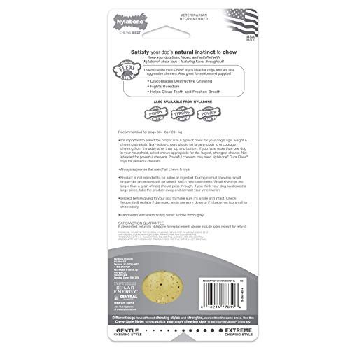 Nylabone Knuckle Bone Flexi Chew Toy for Dogs, Flexible Dog Toys for Moderate & Gentle Chewers, Chicken Flavor, X-Large - 50+ lbs, 1 Count - Image 11