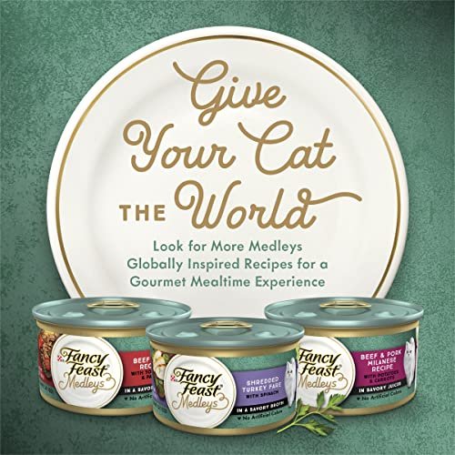 Purina Fancy Feast Medleys Poultry Collection Wet Cat Food Variety Pack - (Pack of 30) 3 oz. Cans - Image 9