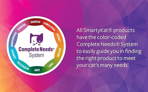 SmartyKat Track Tipper Ball Track Cat Toy w/Suction Cup, Works on Floors & Windows - Blue, One Size - Image 9