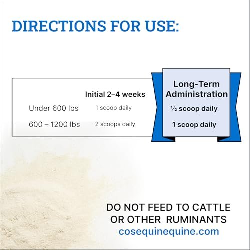 Nutramax Cosequin ASU Joint Health Supplement for Horses - Powder with Glucosamine, Chondroitin, MSM, ASU, Green Tea Extract, and Hyaluronic Acid, 1050 Grams - Image 7