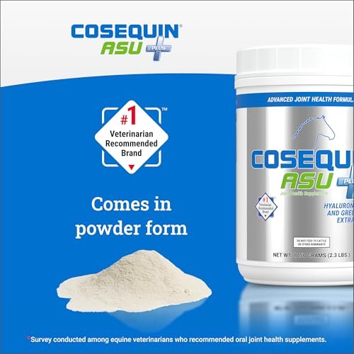 Nutramax Cosequin ASU Joint Health Supplement for Horses - Powder with Glucosamine, Chondroitin, MSM, ASU, Green Tea Extract, and Hyaluronic Acid, 1050 Grams - Image 8