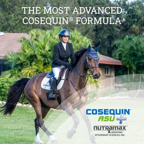 Nutramax Cosequin ASU Joint Health Supplement for Horses - Powder with Glucosamine, Chondroitin, MSM, ASU, Green Tea Extract, and Hyaluronic Acid, 1050 Grams - Image 4