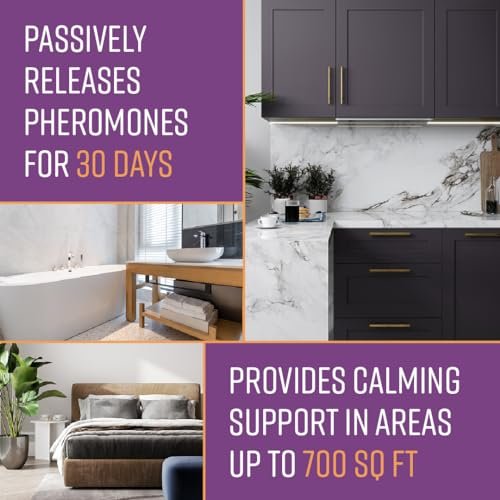 Sentry Behavior Portable Calming Diffuser Refill for Cats, Reduces Stress and Bad Behavior with Calming Phereomones, Easy-to-use Portable Design, 60 Day Release - Image 7