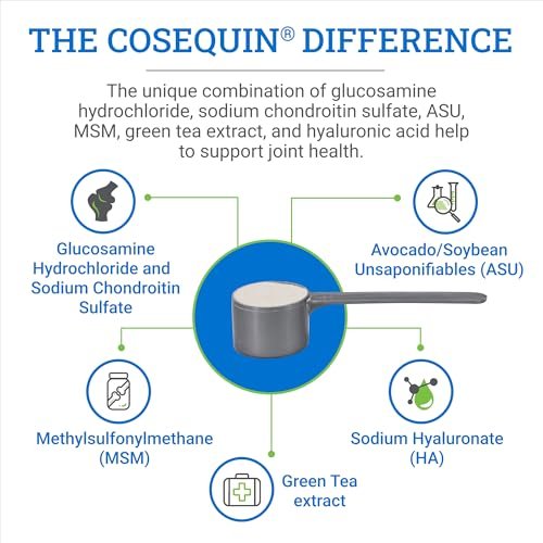 Nutramax Cosequin ASU Joint Health Supplement for Horses - Powder with Glucosamine, Chondroitin, MSM, ASU, Green Tea Extract, and Hyaluronic Acid, 1050 Grams - Image 5