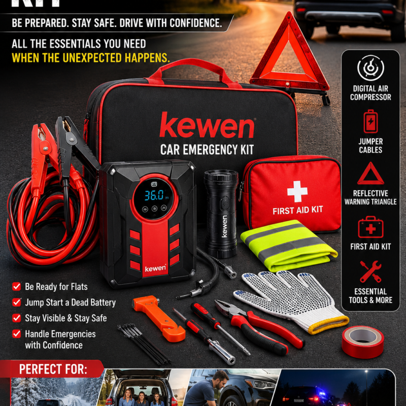 Kewen Car Emergency Kit